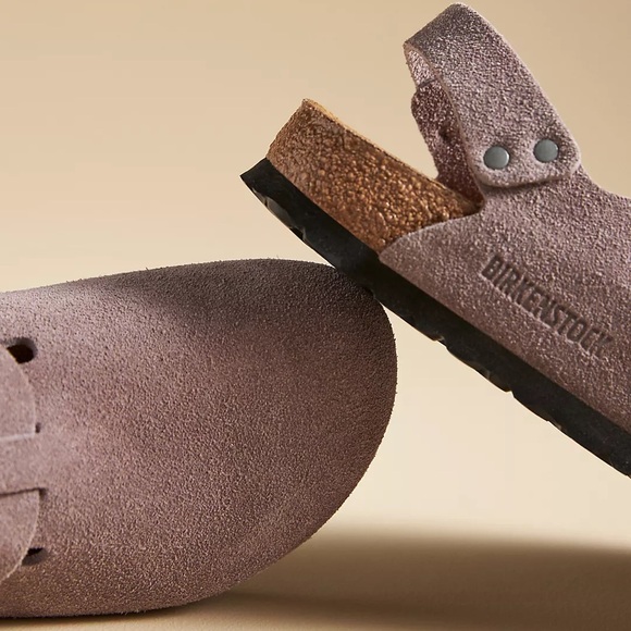 LIKE NEW BIRKENSTOCK Tokio Suede Clogs! - Picture 2 of 14